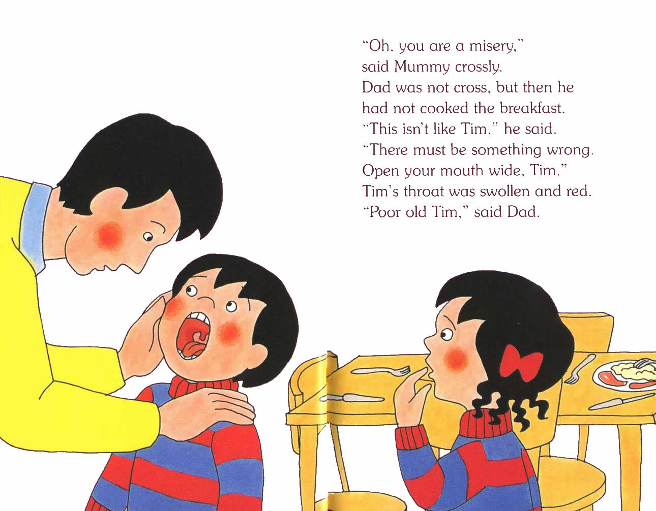 Ladybird - Topsy Tim Books - Go To The Doctor (04),绘本,绘本故事,绘本阅读,故事书,童书,图画书,课外阅读